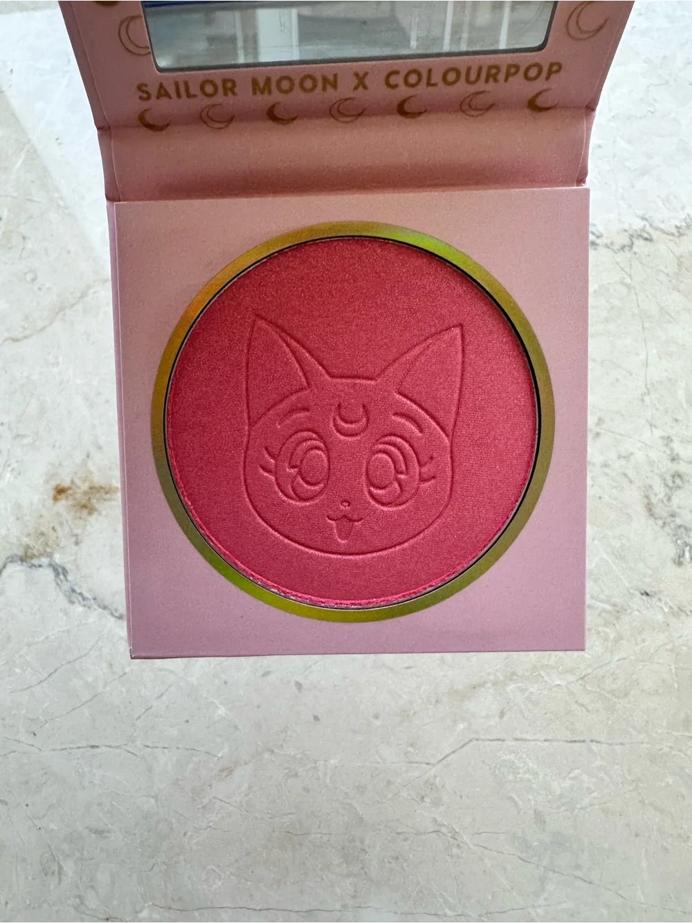 ColourPop Cat's Eye Pressed Powder Blush - Coral Pink